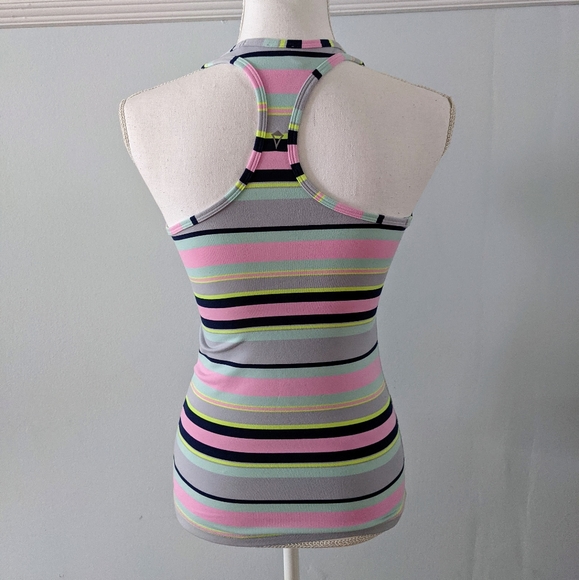 Lululemon Ivivva striped tank top 12 EUC - Picture 2 of 6